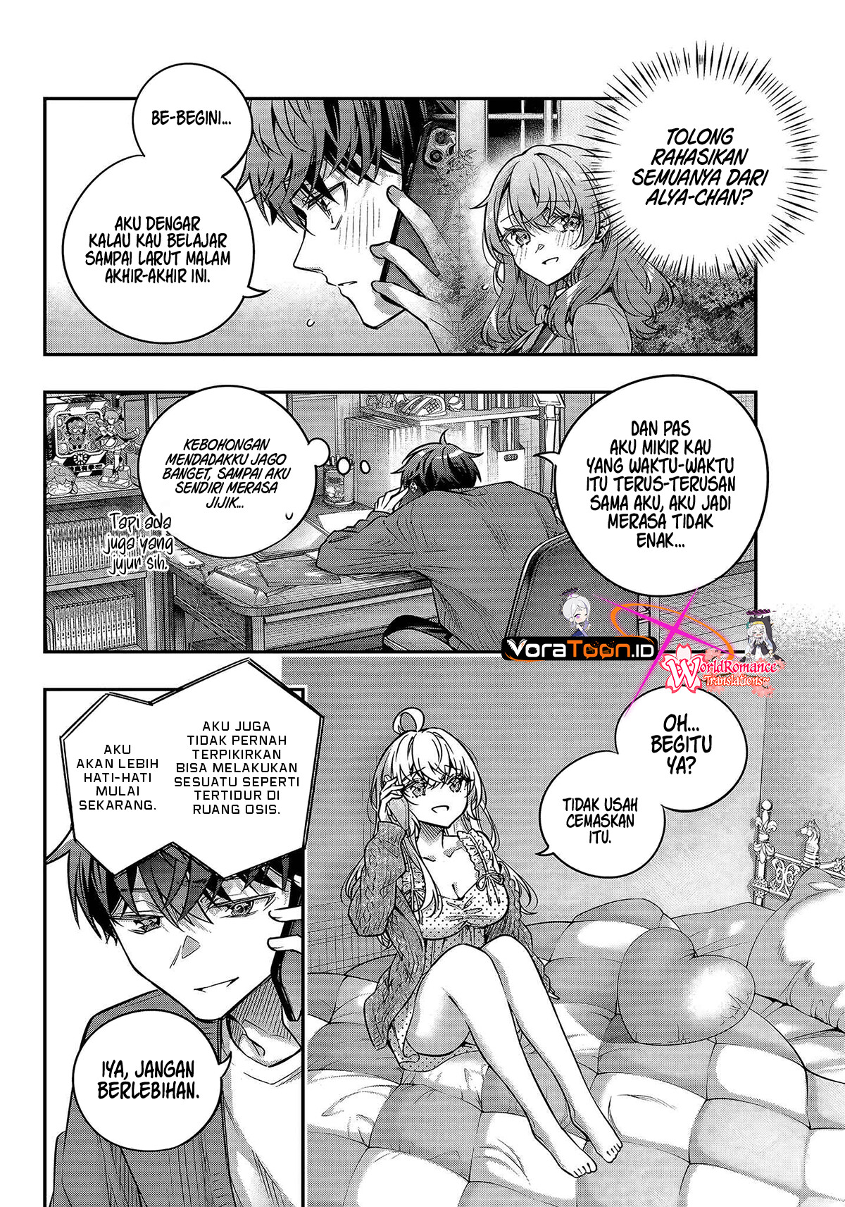 Tokidoki Bosotto Roshiago de Dereru Tonari no Alya-san Chapter 82 - Page 9