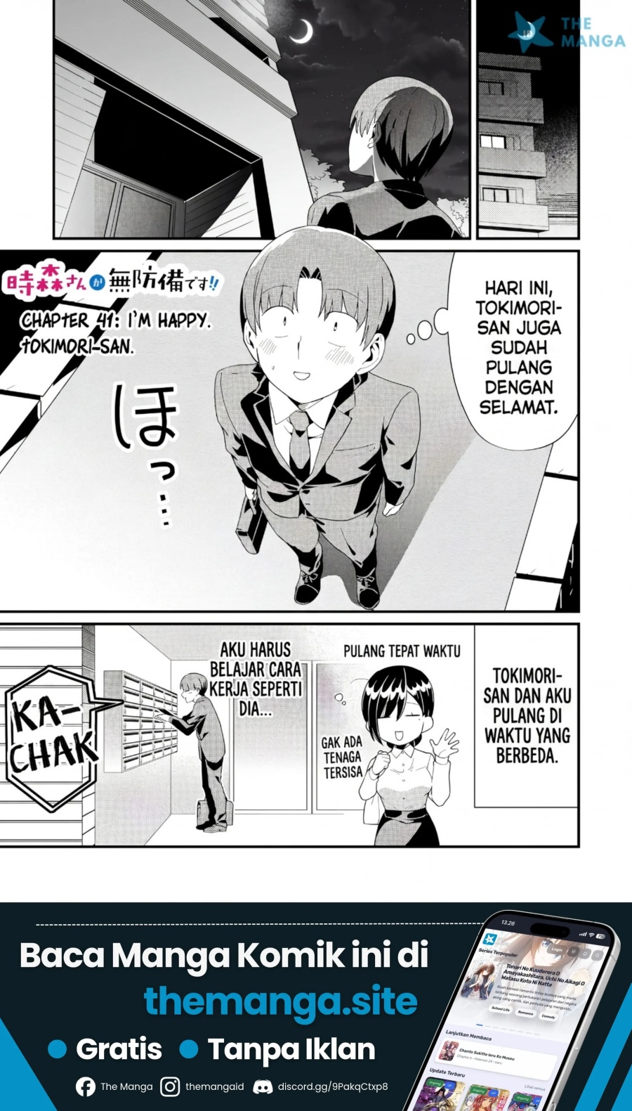 Baca Tokimori-san ga Muboubi desu!! - Chapter 41 halaman 2