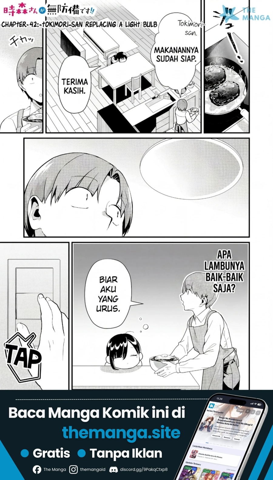 Baca Tokimori-san ga Muboubi desu!! - Chapter 42 halaman 2