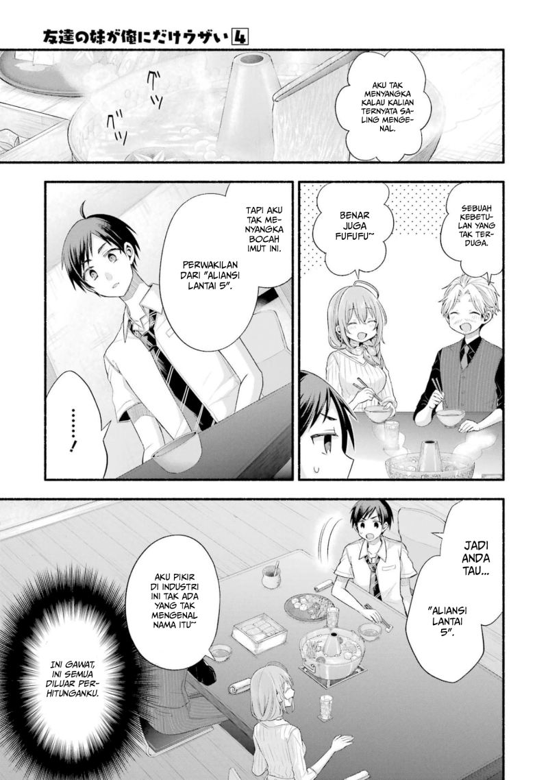 Baca Tomodachi no Imouto ga Ore ni Dake Uzai - Chapter 20 halaman 10