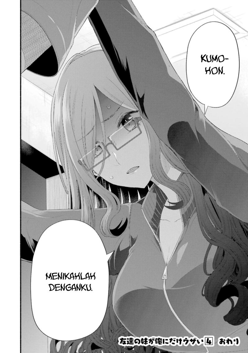 Baca Tomodachi no Imouto ga Ore ni Dake Uzai - Chapter 20 halaman 38