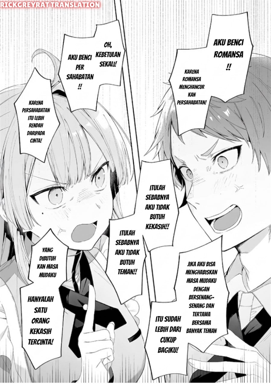Baca Tomodachi to Koibito, Docchi ga Daiji nano? - Chapter 1 halaman 4
