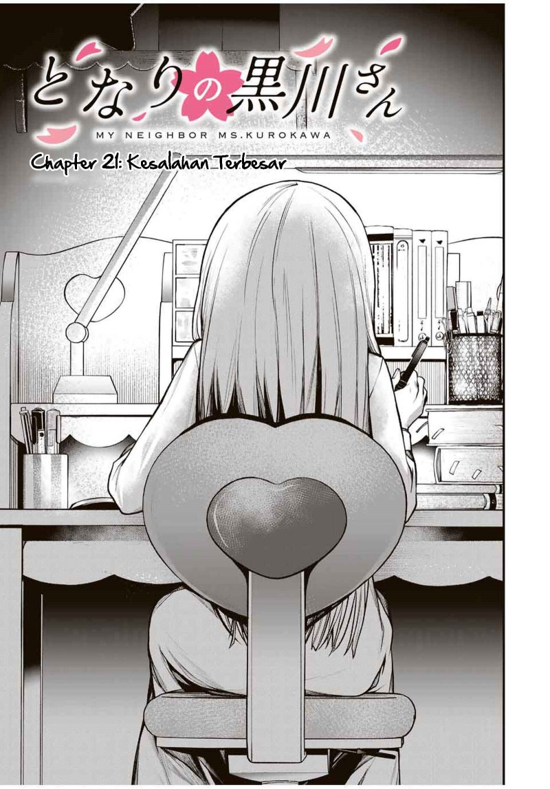 Baca Tonari no Kurokawa-san - Chapter 21 halaman 4