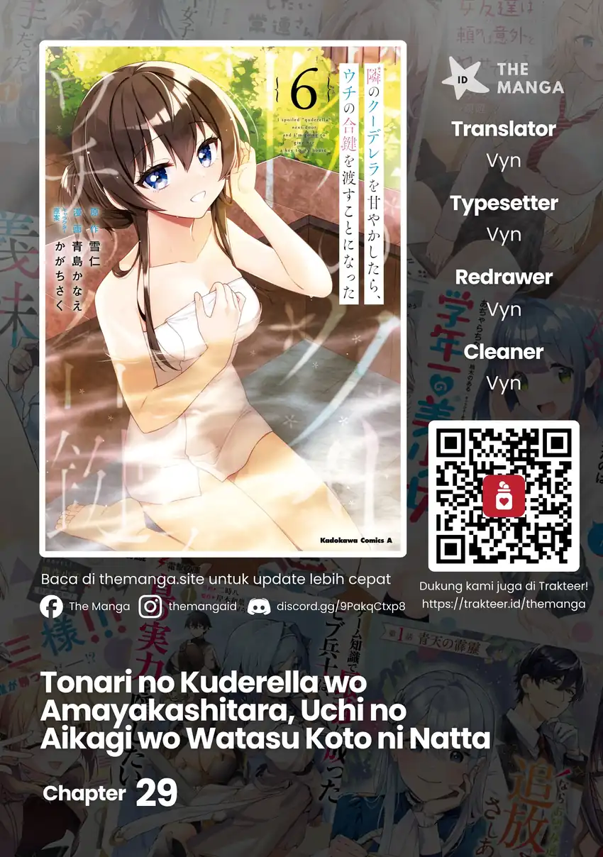 Baca Tonari No Kuuderera O Amayakashitara, Uchi No Aikagi O Watasu Koto Ni Natta - Chapter 29 halaman 1