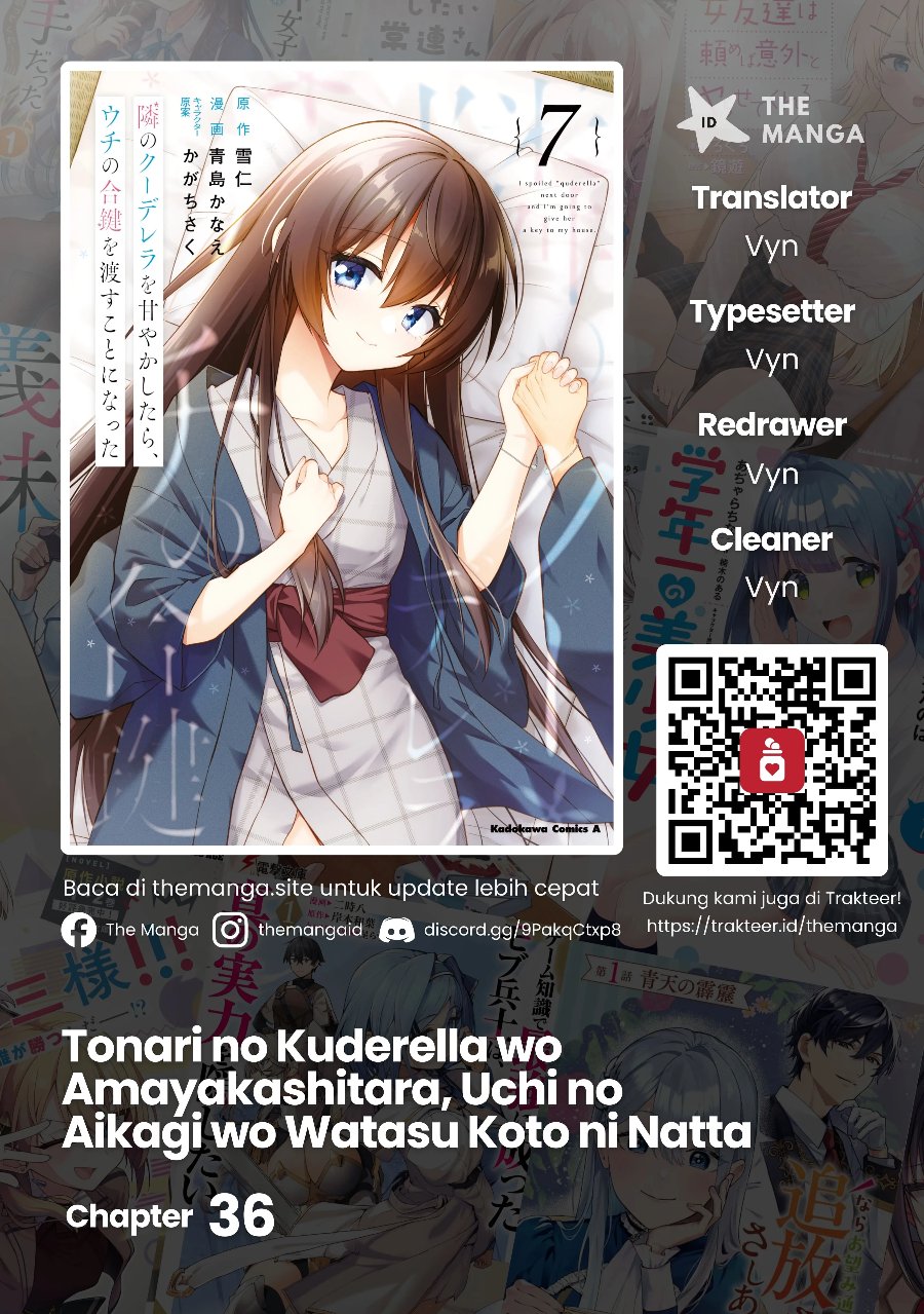Tonari No Kuuderera O Amayakashitara, Uchi No Aikagi O Watasu Koto Ni Natta Chapter 36 - Page 1