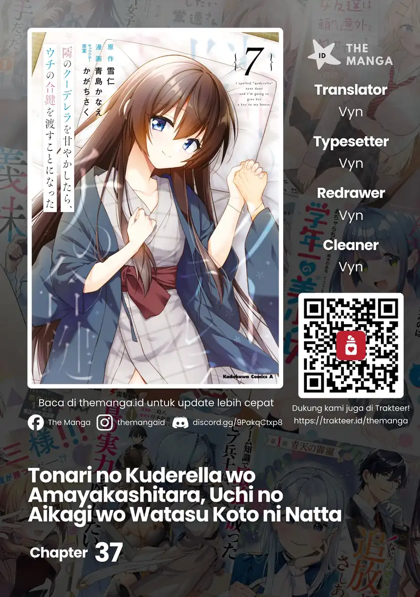 Tonari No Kuuderera O Amayakashitara, Uchi No Aikagi O Watasu Koto Ni Natta Chapter 37 - Page 1