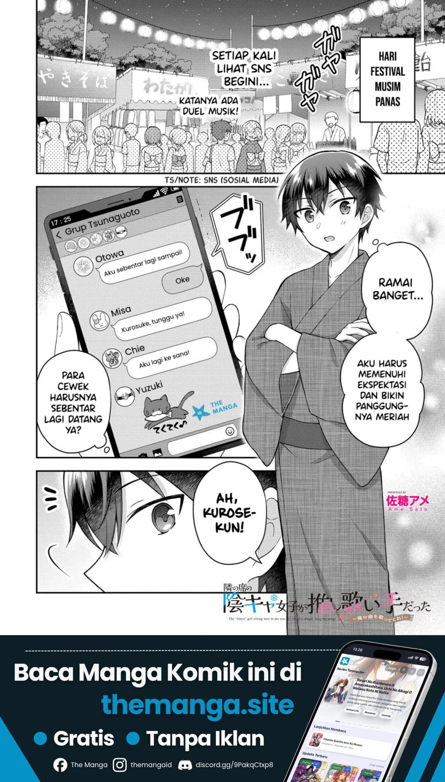 Tonari no Seki no Inkya Joshi ga Oshi Utaite Datta – Ore no Kyoku wo Uttatekure! Chapter 20 - Page 2