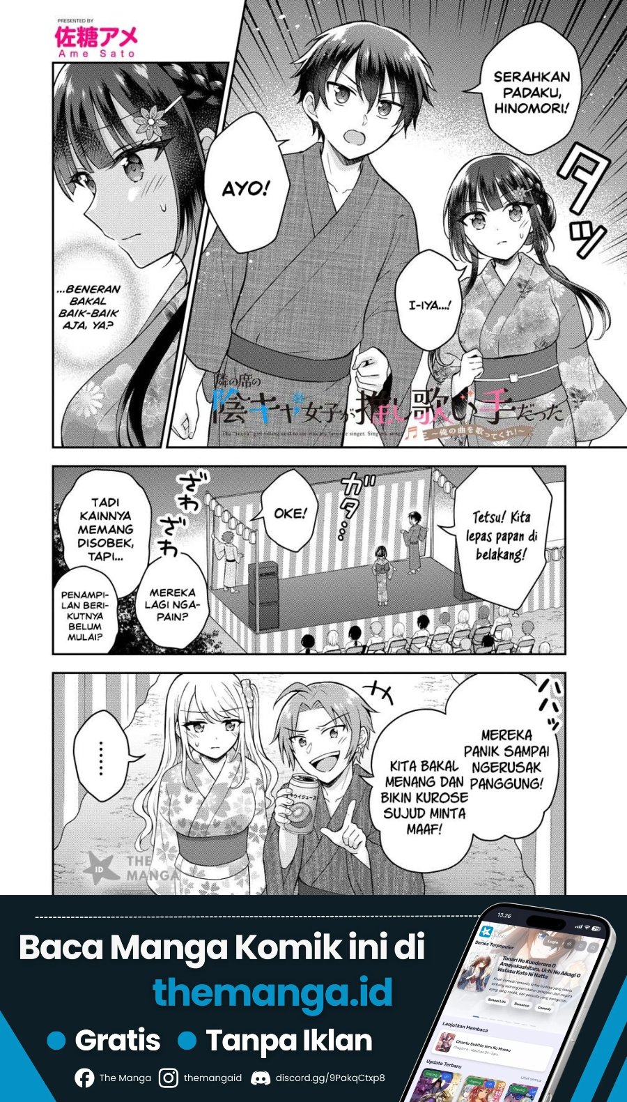 Tonari no Seki no Inkya Joshi ga Oshi Utaite Datta – Ore no Kyoku wo Uttatekure! Chapter 21 - Page 2