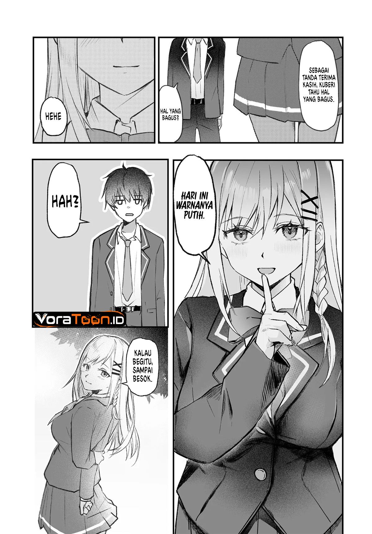 Tonari no Seki no Seijo-sama wa Ore ni Kossori Skirt no Naka wo Oshiete Kureru Chapter 1 - Page 14
