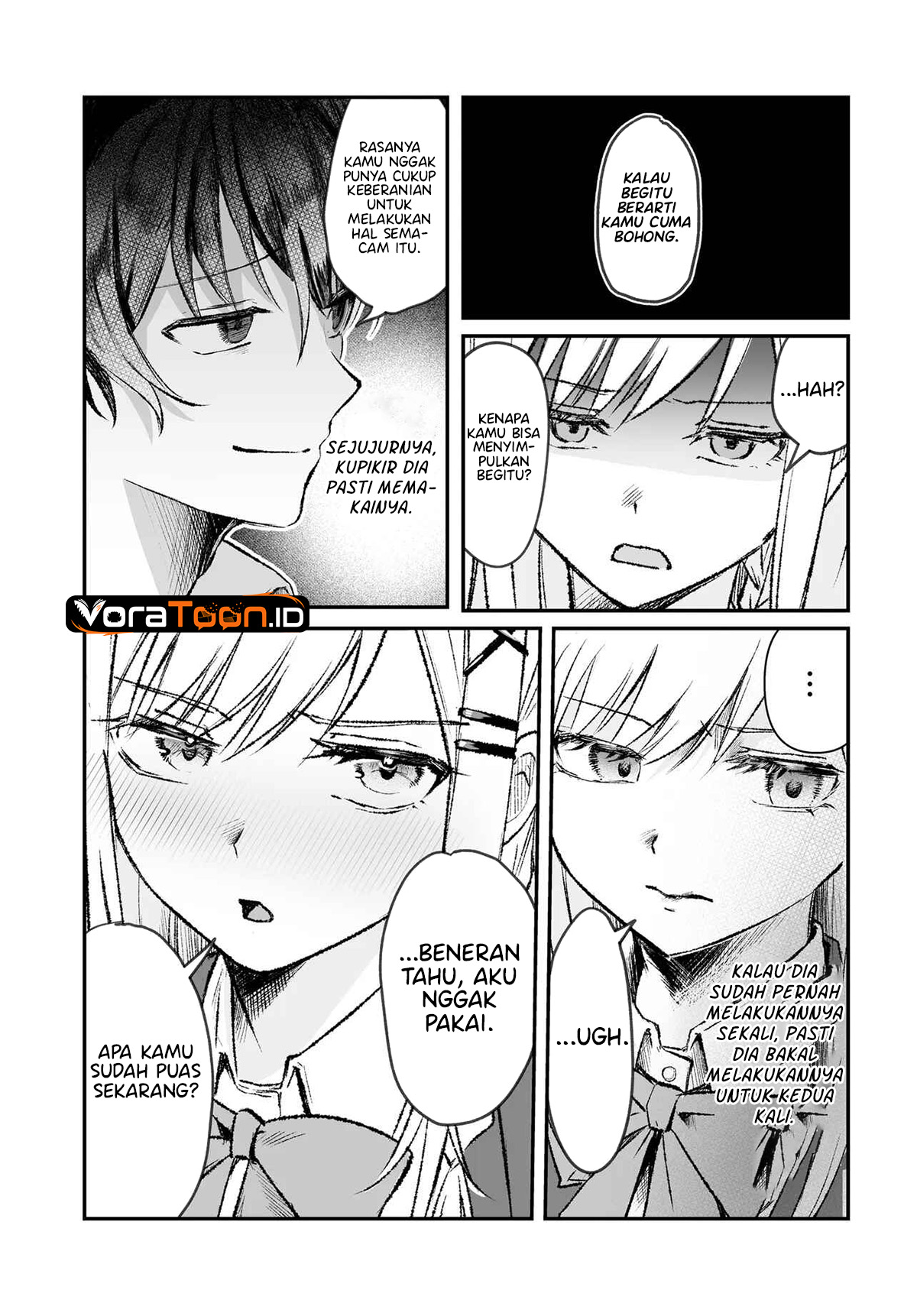 Tonari no Seki no Seijo-sama wa Ore ni Kossori Skirt no Naka wo Oshiete Kureru Chapter 2 - Page 12