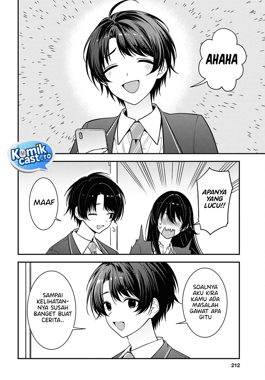 Baca Tonari no Seki no Yankee Shimizu-san ga Kami o Kuroku Sometekita - Chapter 17 halaman 15