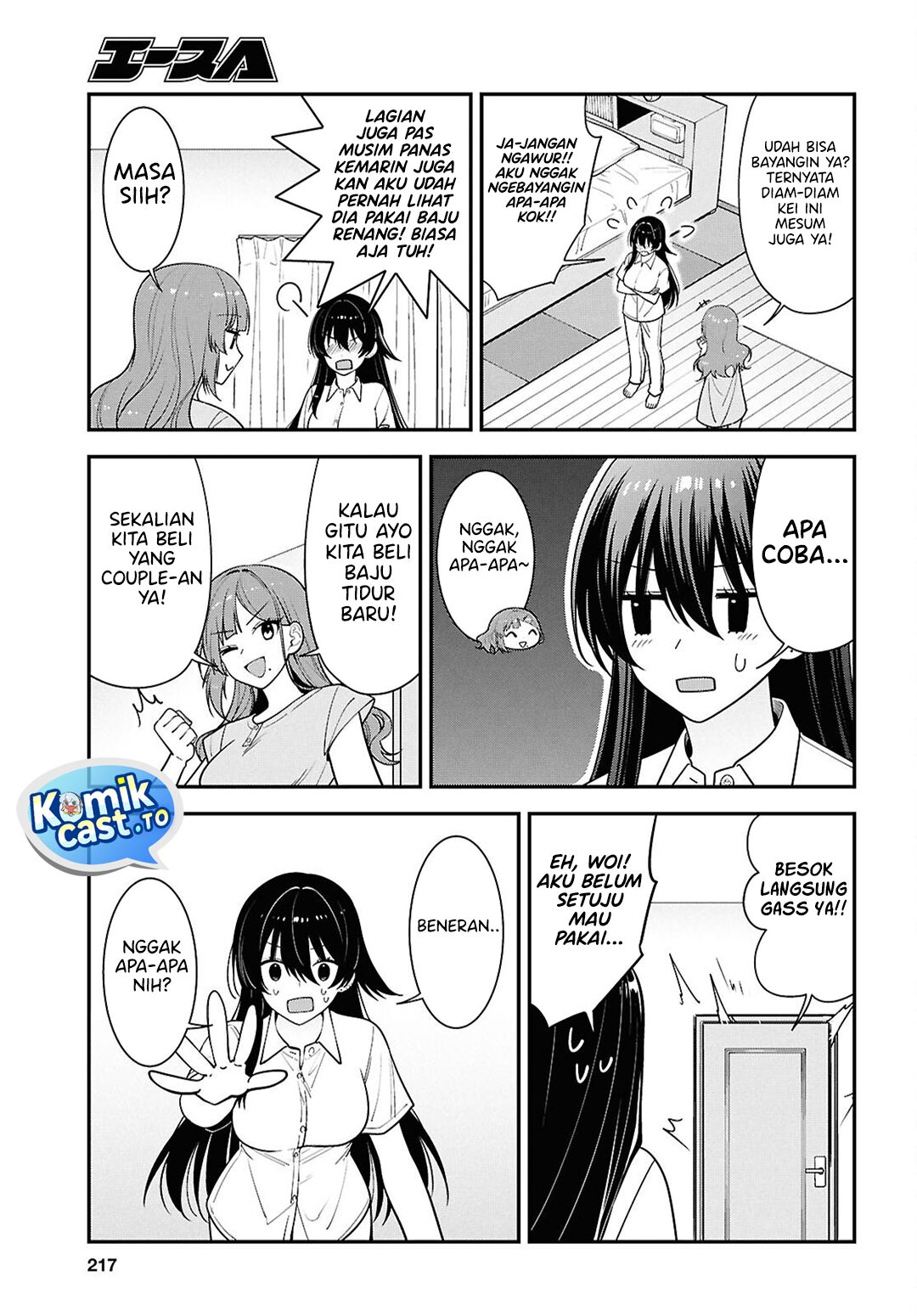 Baca Tonari no Seki no Yankee Shimizu-san ga Kami o Kuroku Sometekita - Chapter 17 halaman 20