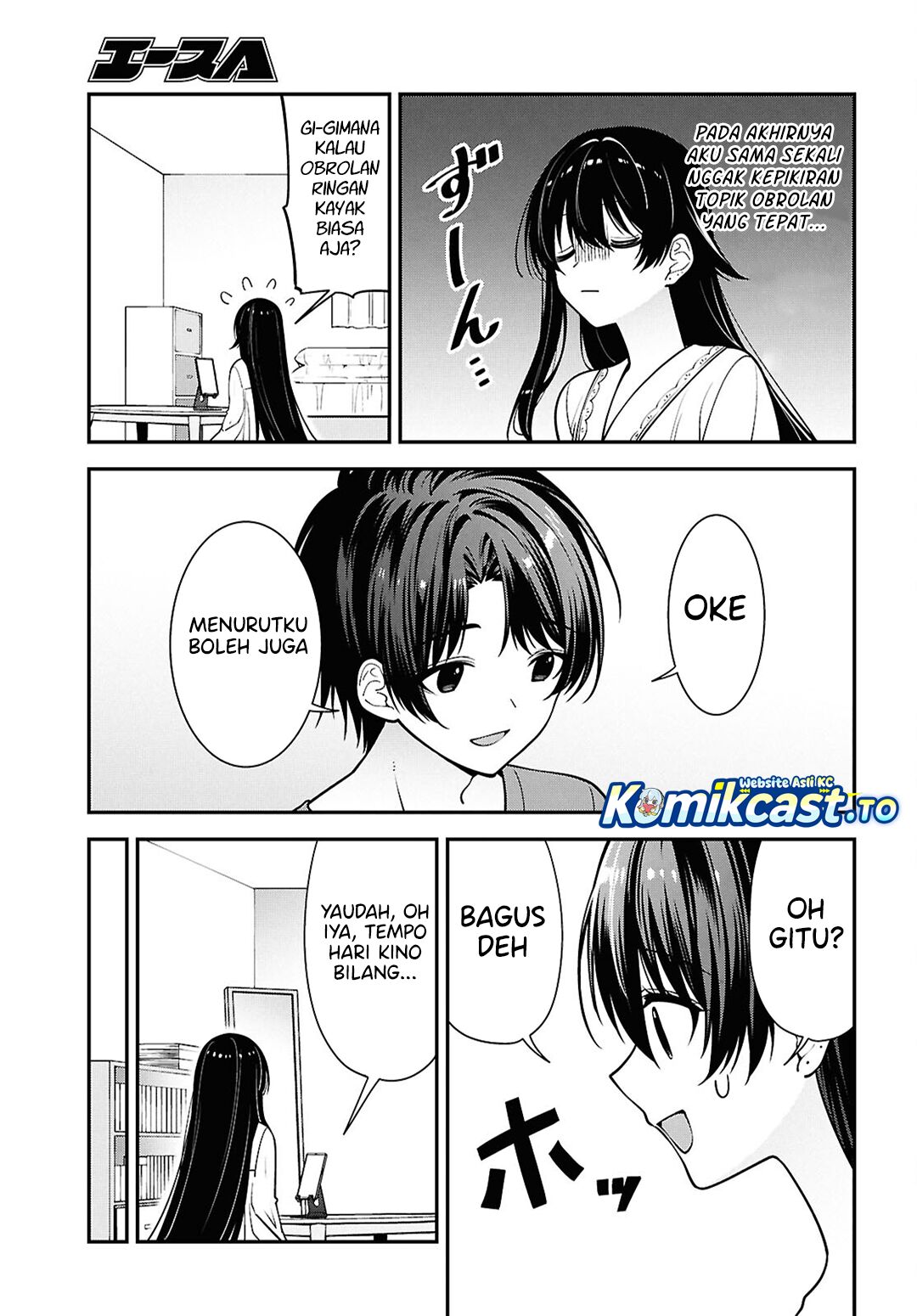 Baca Tonari no Seki no Yankee Shimizu-san ga Kami o Kuroku Sometekita - Chapter 17 halaman 26