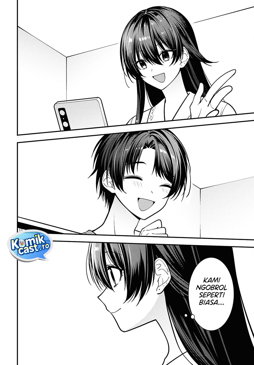 Baca Tonari no Seki no Yankee Shimizu-san ga Kami o Kuroku Sometekita - Chapter 17 halaman 27