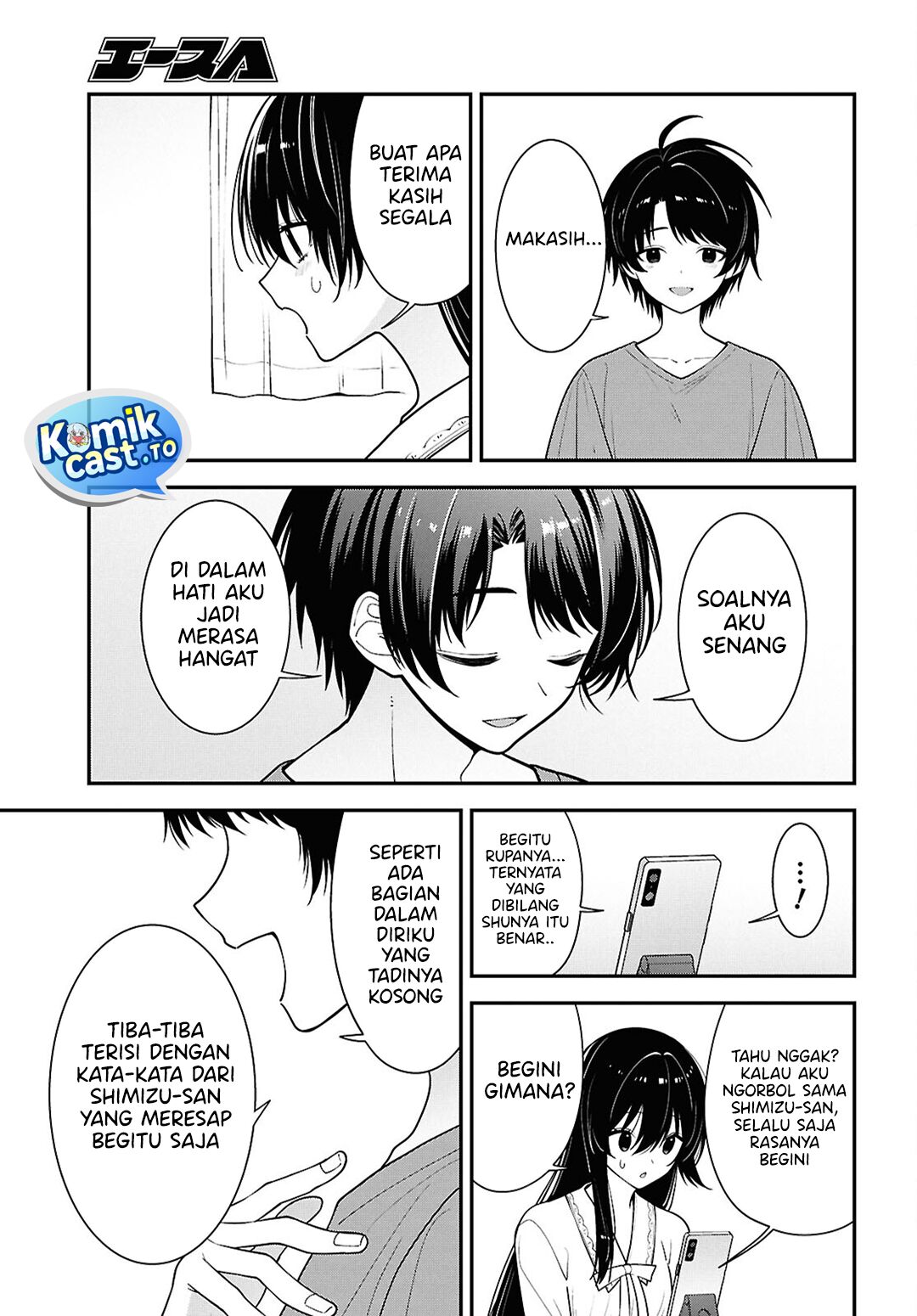 Baca Tonari no Seki no Yankee Shimizu-san ga Kami o Kuroku Sometekita - Chapter 17 halaman 30