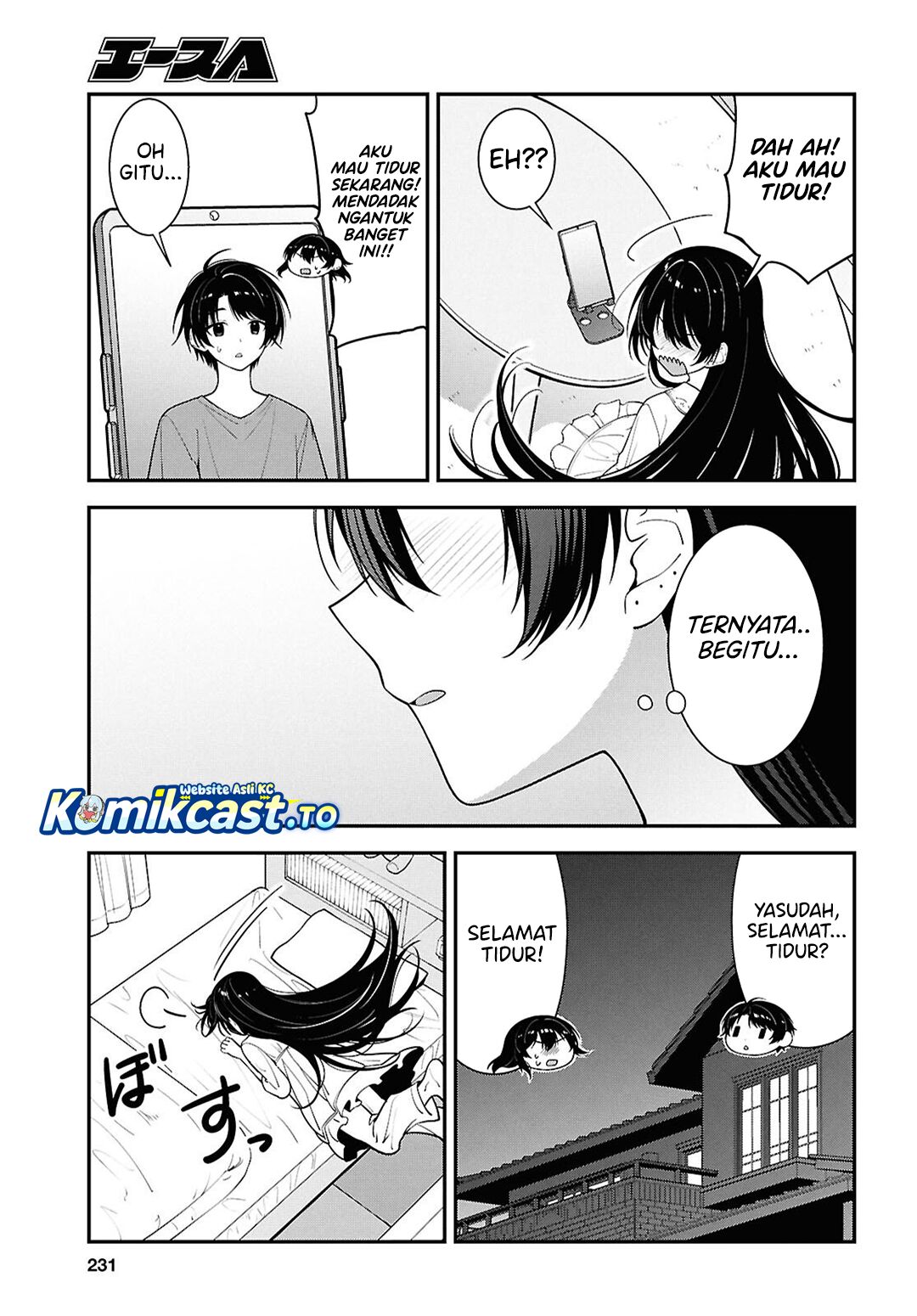 Baca Tonari no Seki no Yankee Shimizu-san ga Kami o Kuroku Sometekita - Chapter 17 halaman 33