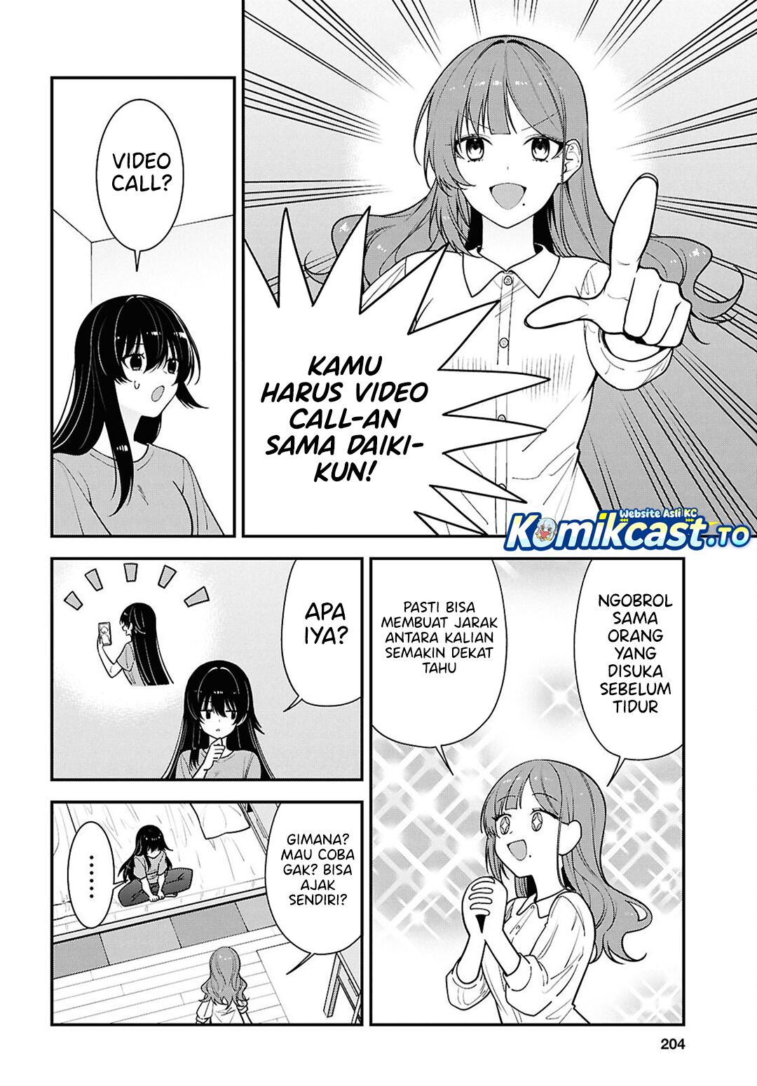 Baca Tonari no Seki no Yankee Shimizu-san ga Kami o Kuroku Sometekita - Chapter 17 halaman 7