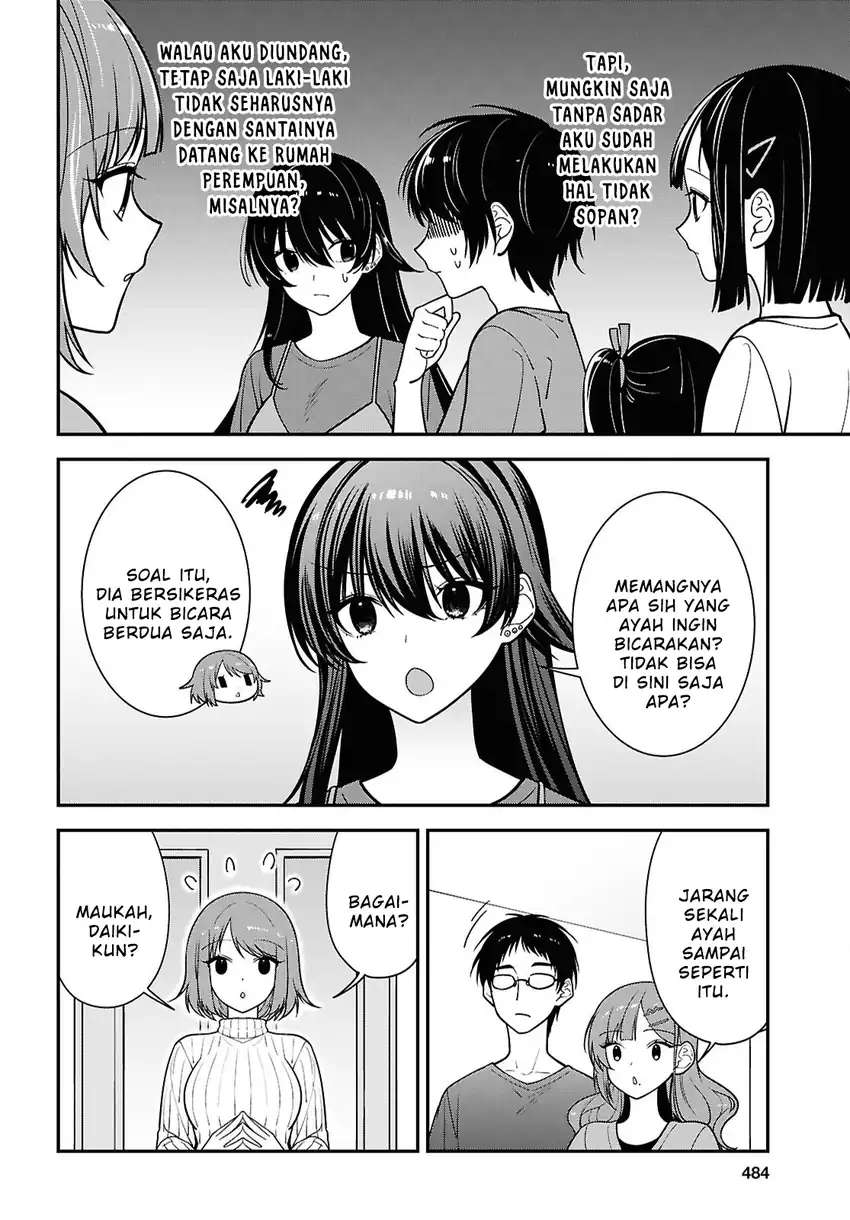 Baca Tonari no Seki no Yankee Shimizu-san ga Kami o Kuroku Sometekita - Chapter 18 halaman 10