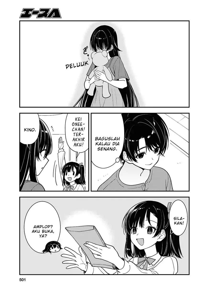 Baca Tonari no Seki no Yankee Shimizu-san ga Kami o Kuroku Sometekita - Chapter 18 halaman 26