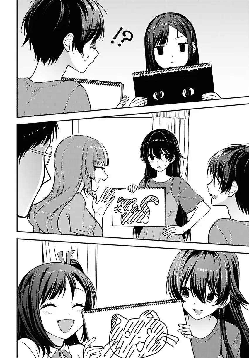 Baca Tonari no Seki no Yankee Shimizu-san ga Kami o Kuroku Sometekita - Chapter 18 halaman 8