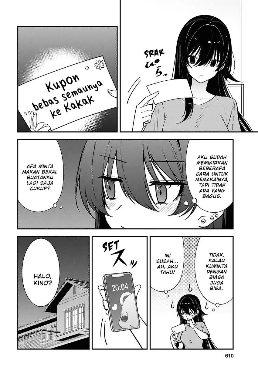 Baca Tonari no Seki no Yankee Shimizu-san ga Kami o Kuroku Sometekita - Chapter 19 halaman 2