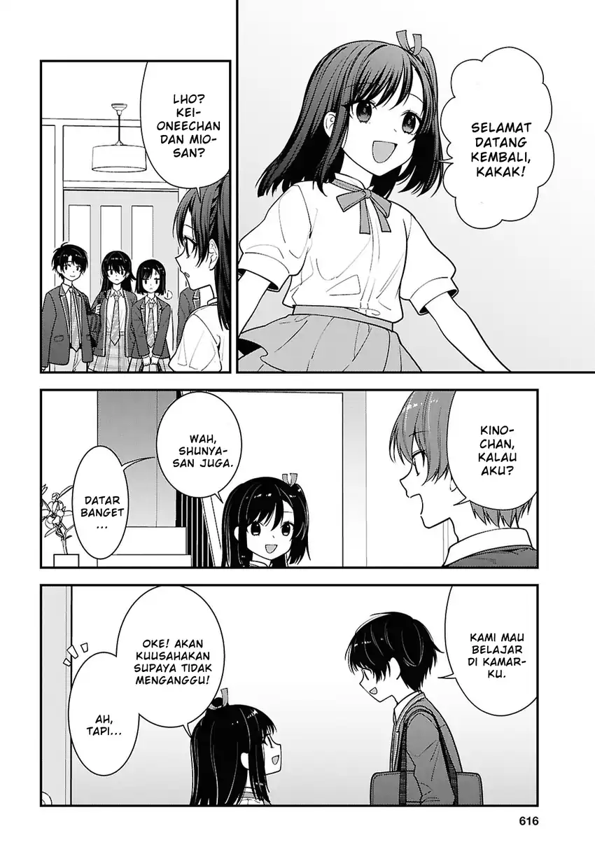 Baca Tonari no Seki no Yankee Shimizu-san ga Kami o Kuroku Sometekita - Chapter 19 halaman 8