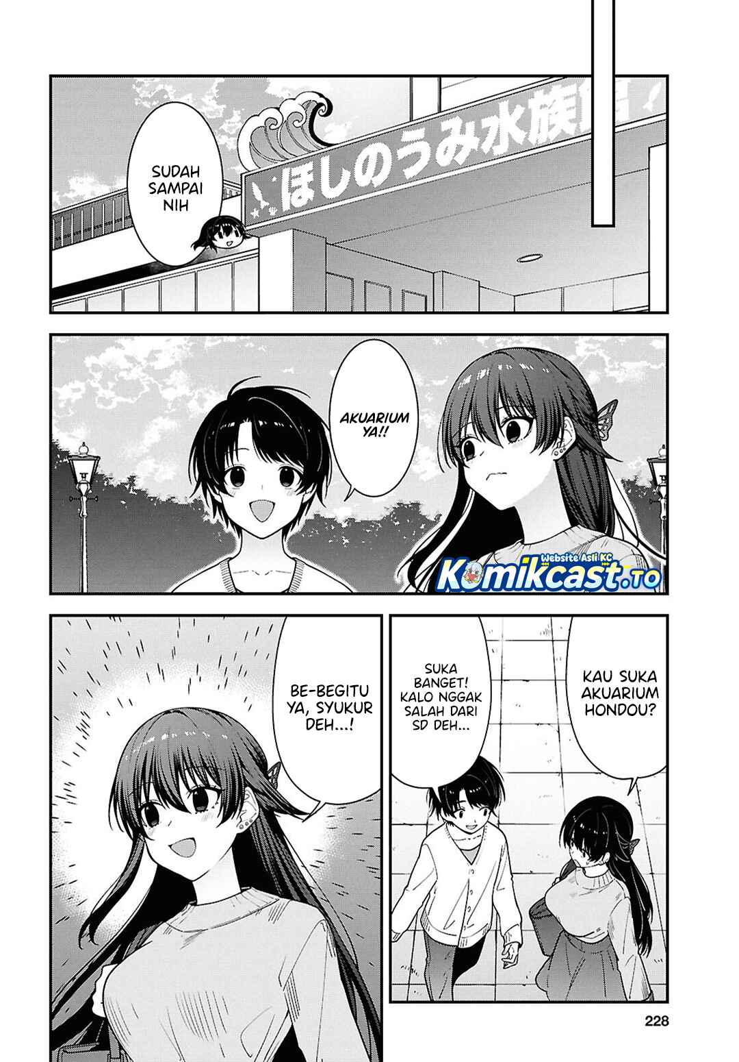 Baca Tonari no Seki no Yankee Shimizu-san ga Kami o Kuroku Sometekita - Chapter 20 halaman 11