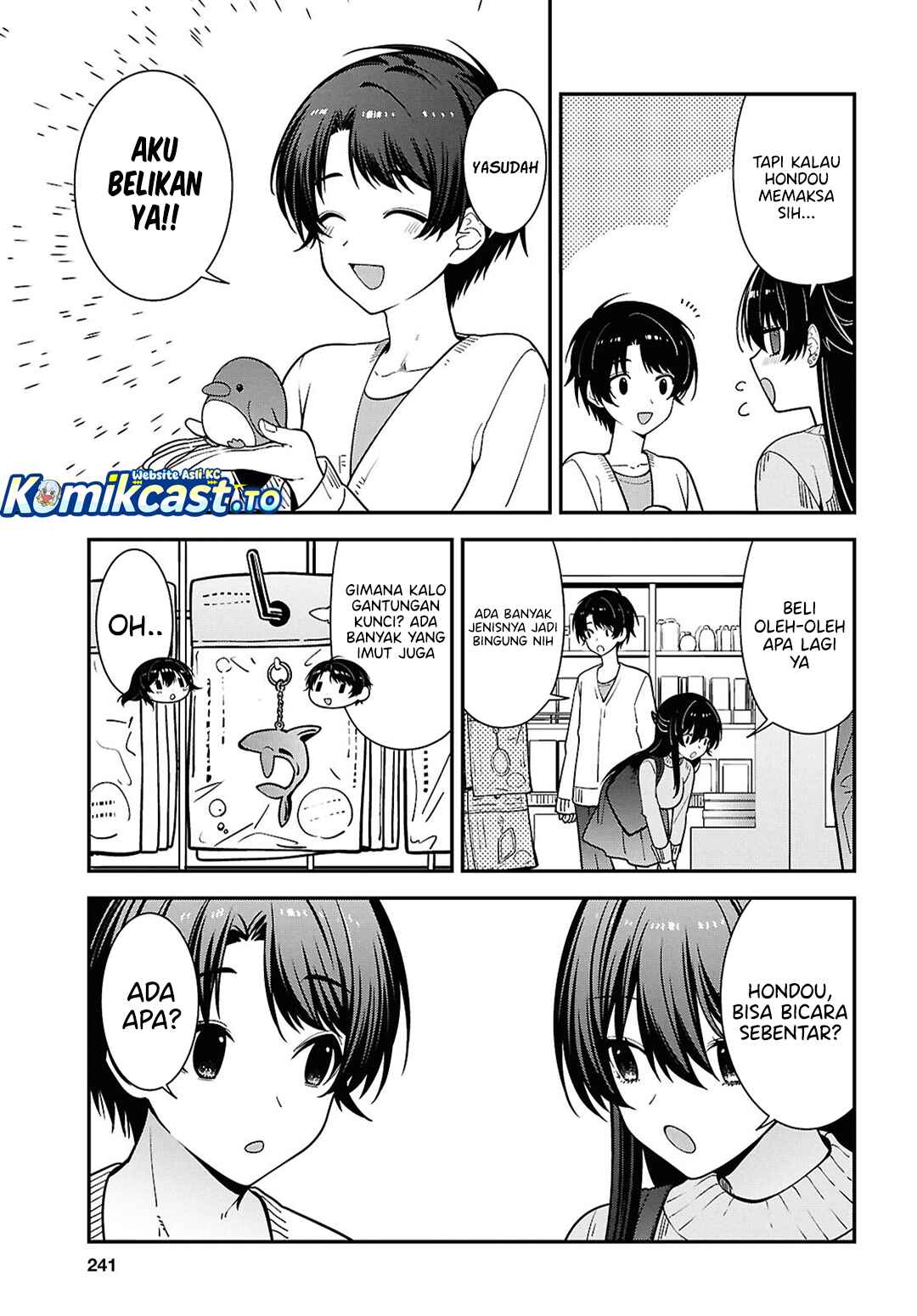 Baca Tonari no Seki no Yankee Shimizu-san ga Kami o Kuroku Sometekita - Chapter 20 halaman 23
