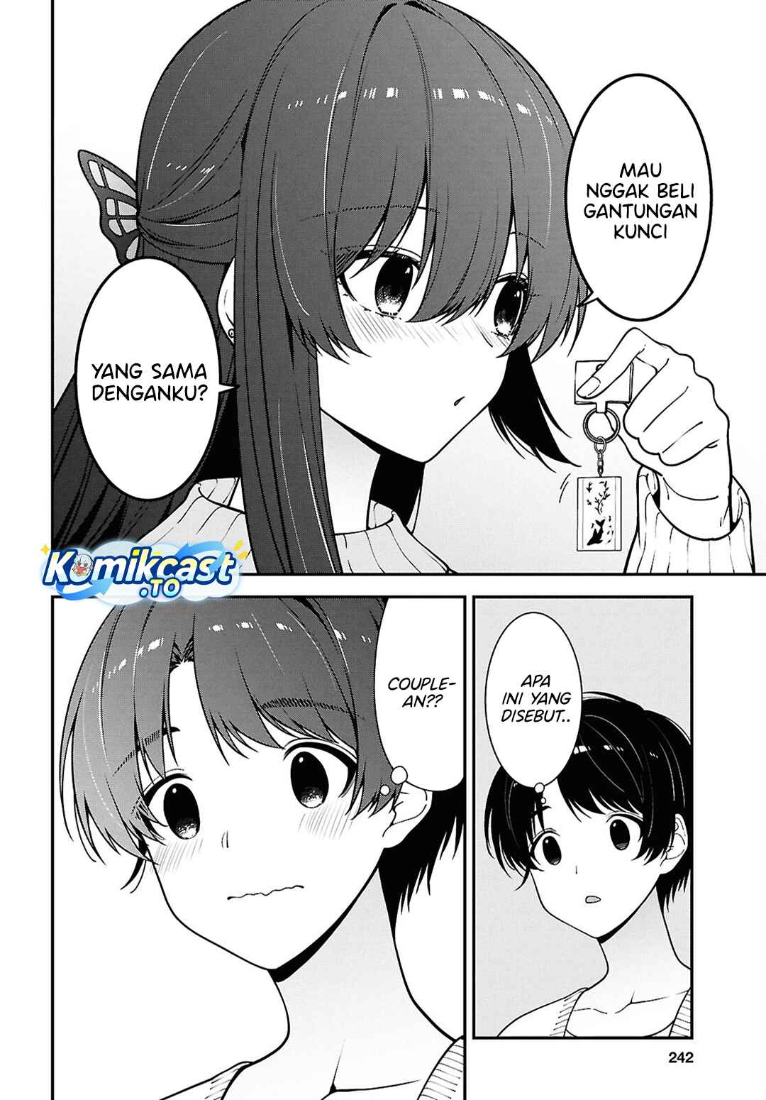 Baca Tonari no Seki no Yankee Shimizu-san ga Kami o Kuroku Sometekita - Chapter 20 halaman 24