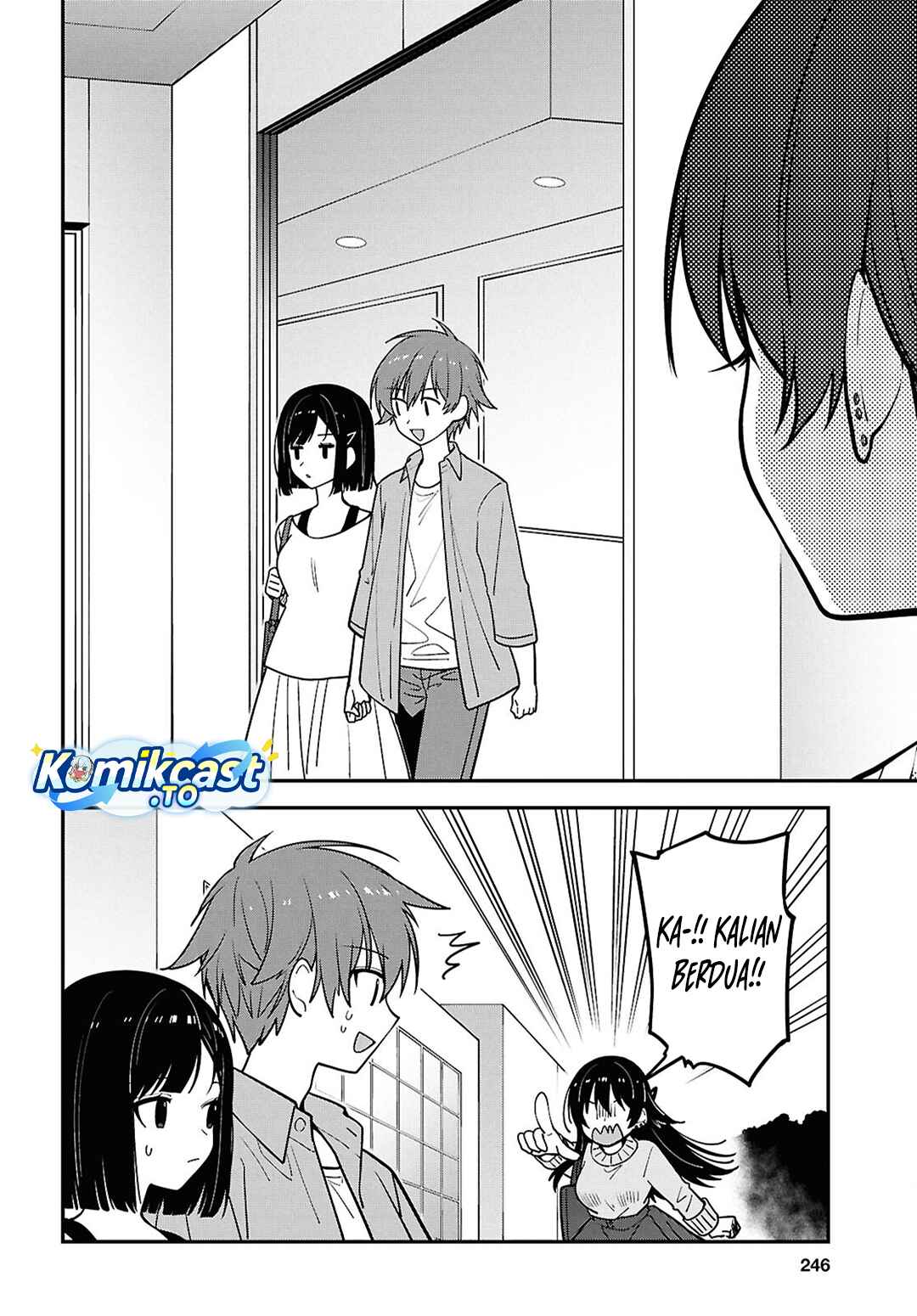 Baca Tonari no Seki no Yankee Shimizu-san ga Kami o Kuroku Sometekita - Chapter 20 halaman 28