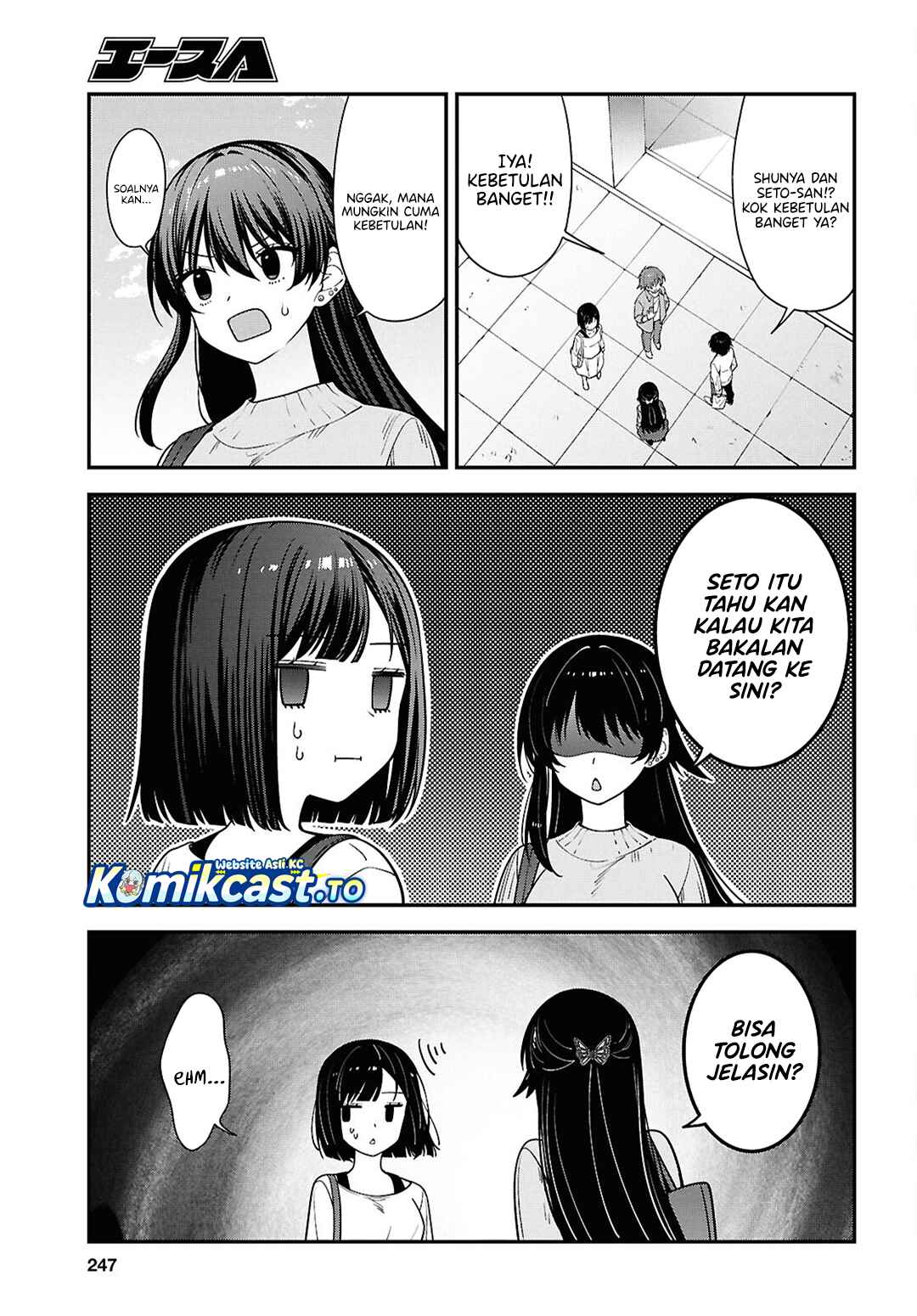 Baca Tonari no Seki no Yankee Shimizu-san ga Kami o Kuroku Sometekita - Chapter 20 halaman 29