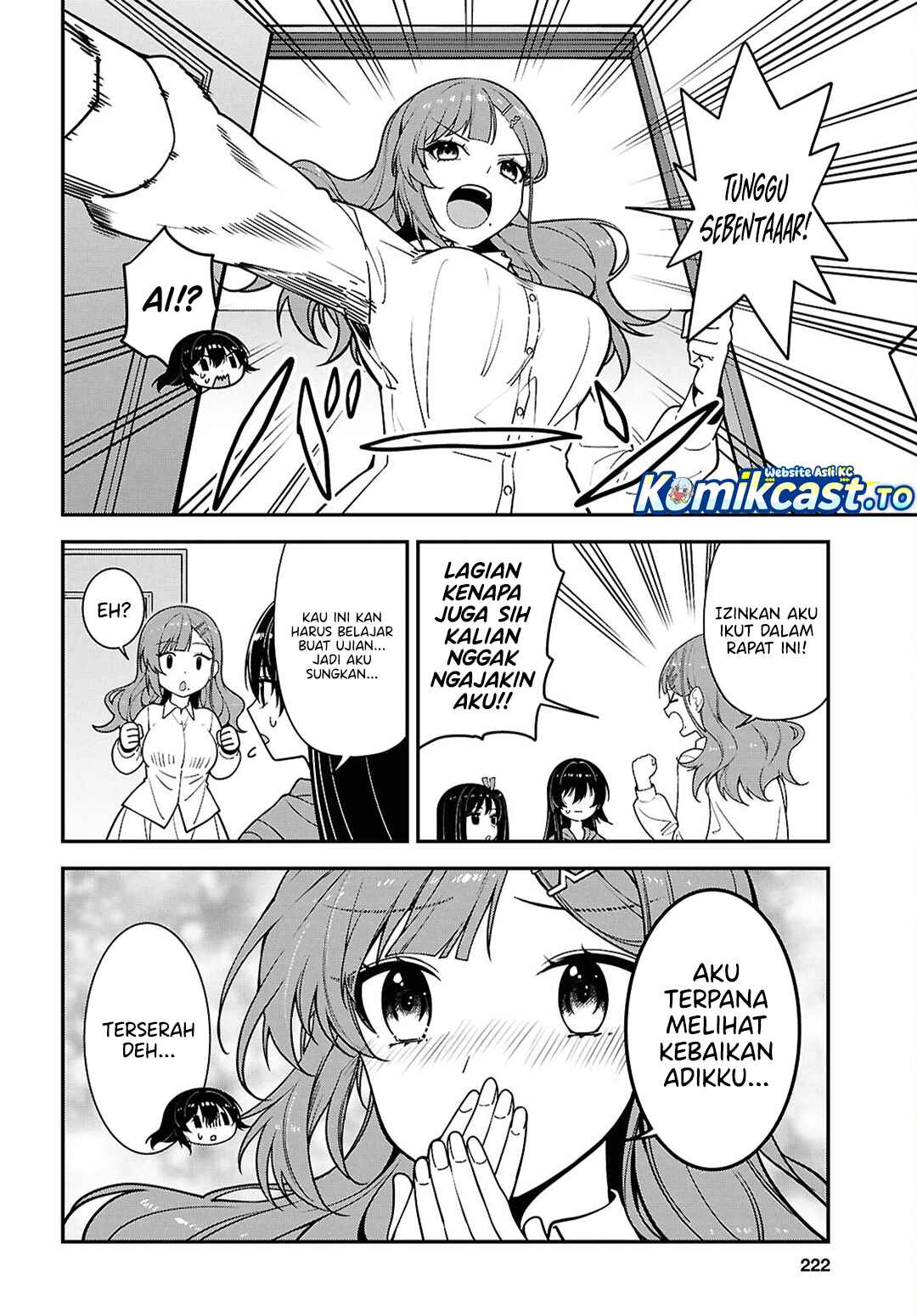 Baca Tonari no Seki no Yankee Shimizu-san ga Kami o Kuroku Sometekita - Chapter 20 halaman 5