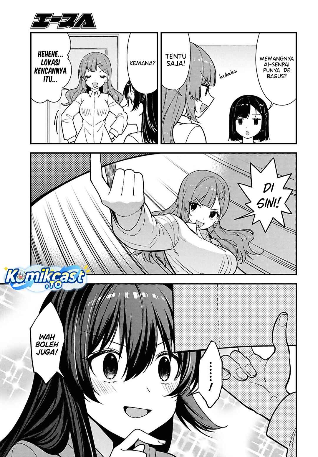 Baca Tonari no Seki no Yankee Shimizu-san ga Kami o Kuroku Sometekita - Chapter 20 halaman 6