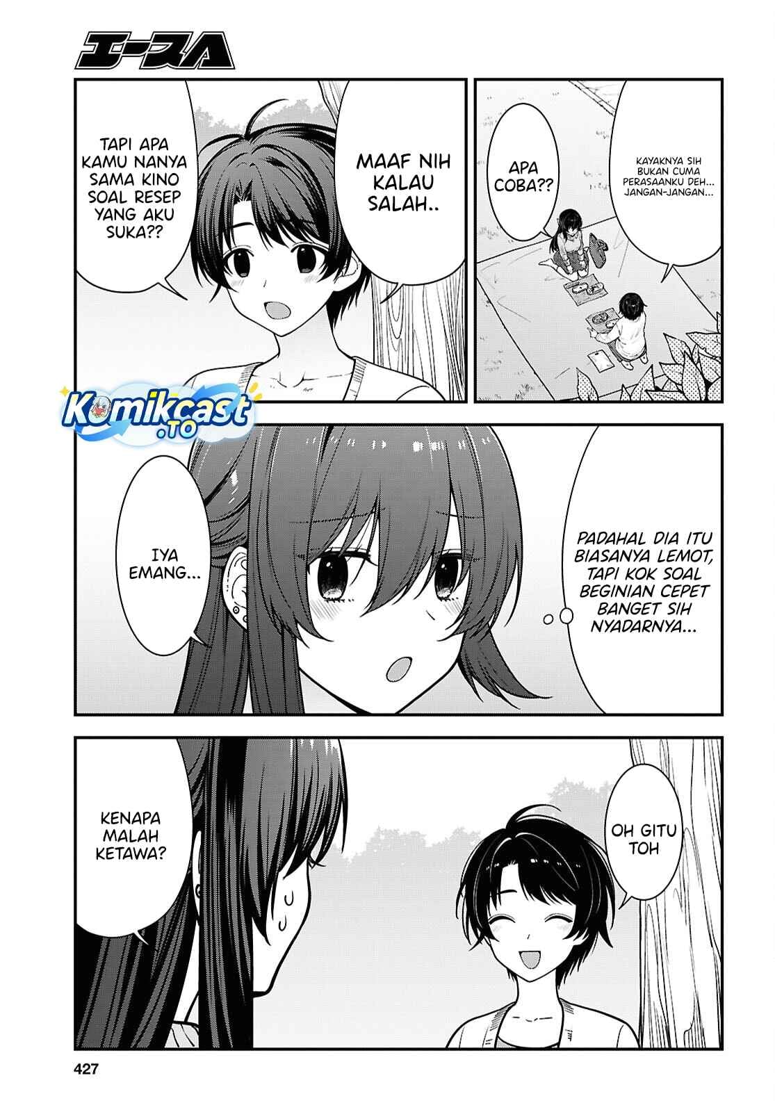 Tonari no Seki no Yankee Shimizu-san ga Kami o Kuroku Sometekita Chapter 21 - Page 14