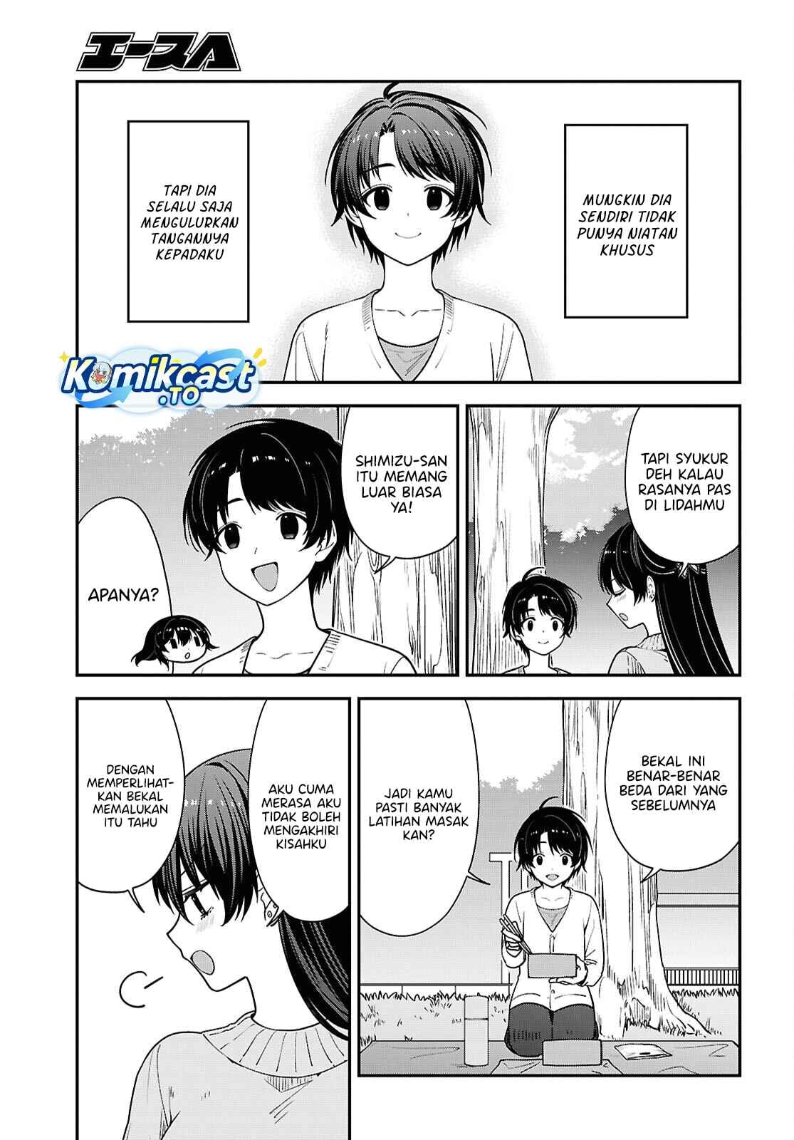 Tonari no Seki no Yankee Shimizu-san ga Kami o Kuroku Sometekita Chapter 21 - Page 16