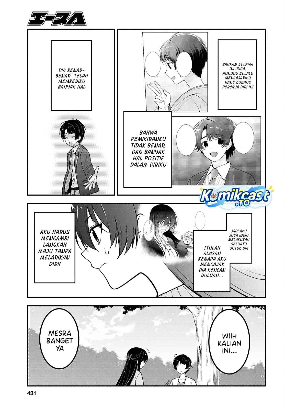 Tonari no Seki no Yankee Shimizu-san ga Kami o Kuroku Sometekita Chapter 21 - Page 18