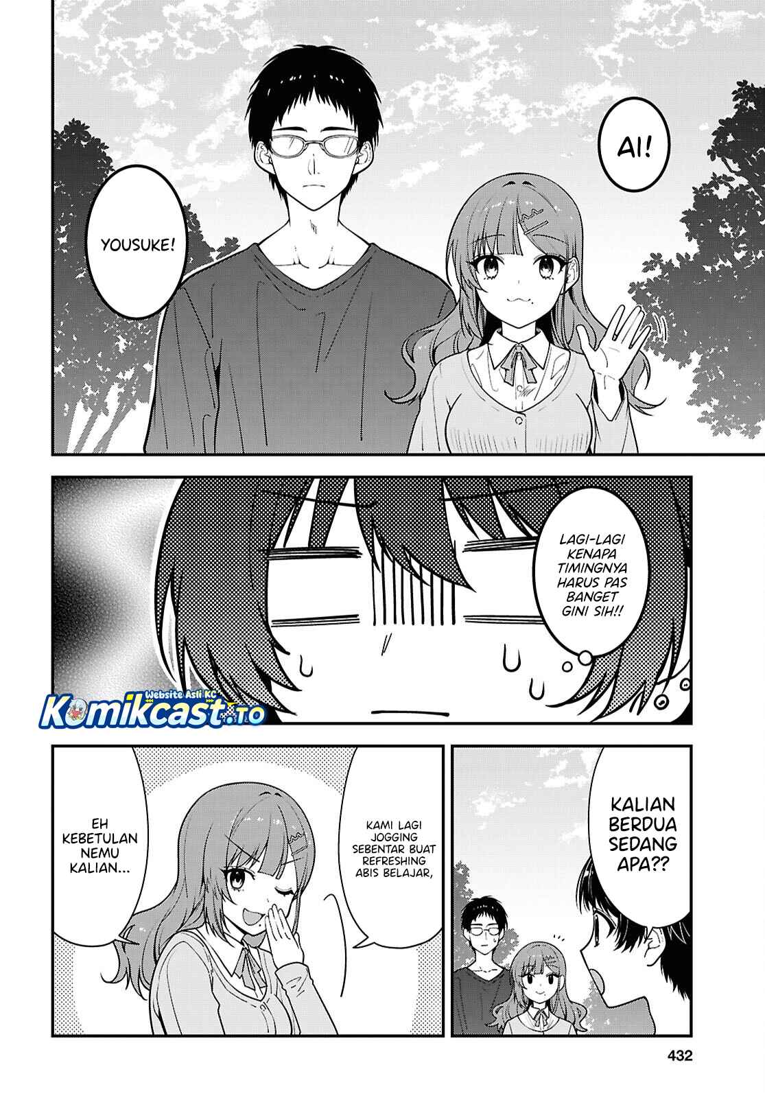 Tonari no Seki no Yankee Shimizu-san ga Kami o Kuroku Sometekita Chapter 21 - Page 19