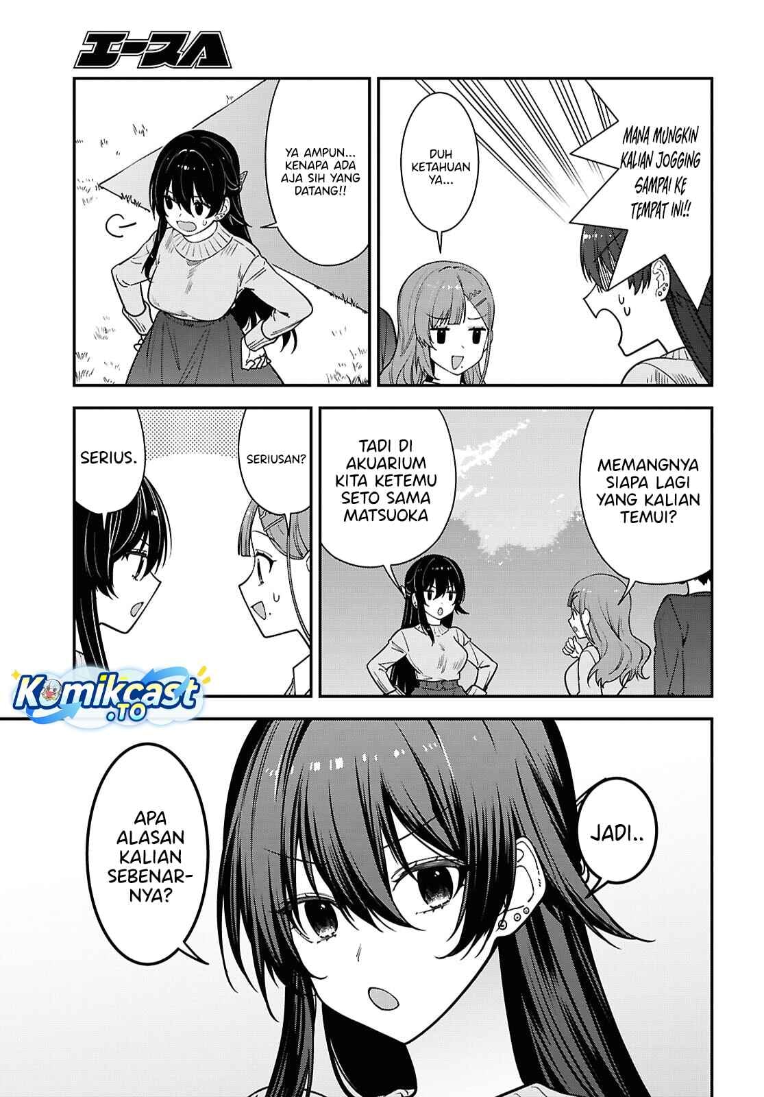 Tonari no Seki no Yankee Shimizu-san ga Kami o Kuroku Sometekita Chapter 21 - Page 20
