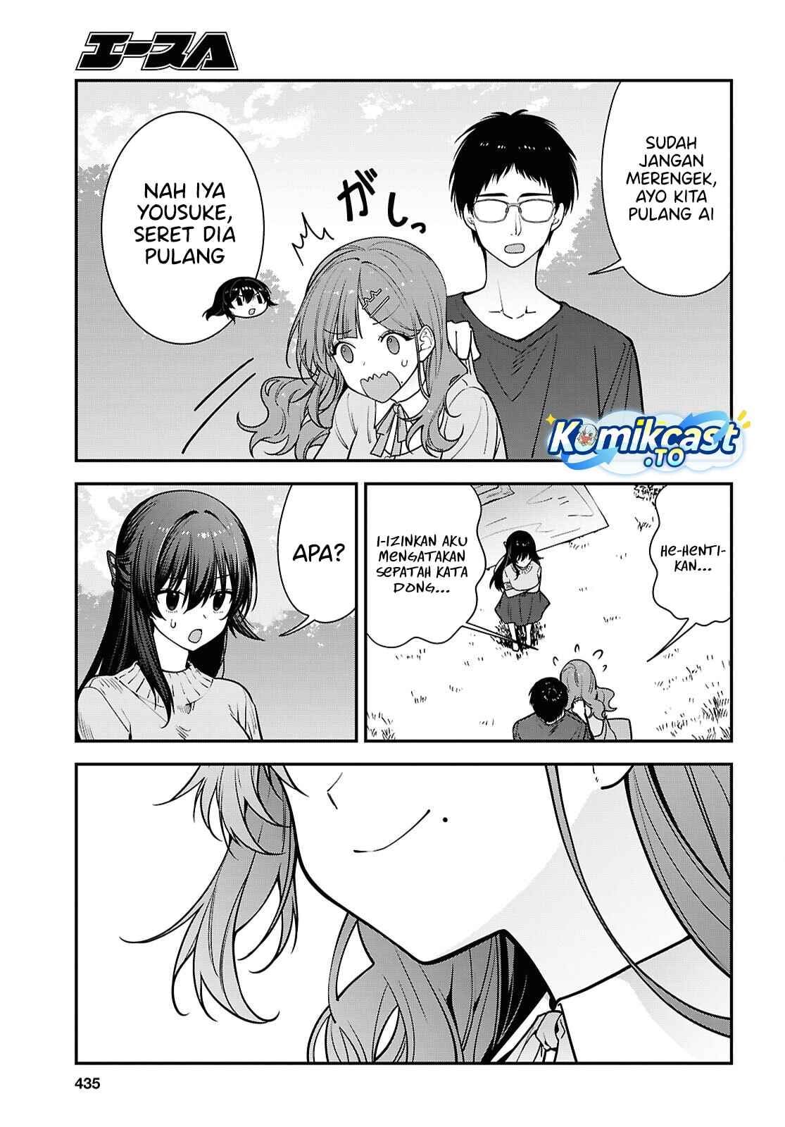 Tonari no Seki no Yankee Shimizu-san ga Kami o Kuroku Sometekita Chapter 21 - Page 22