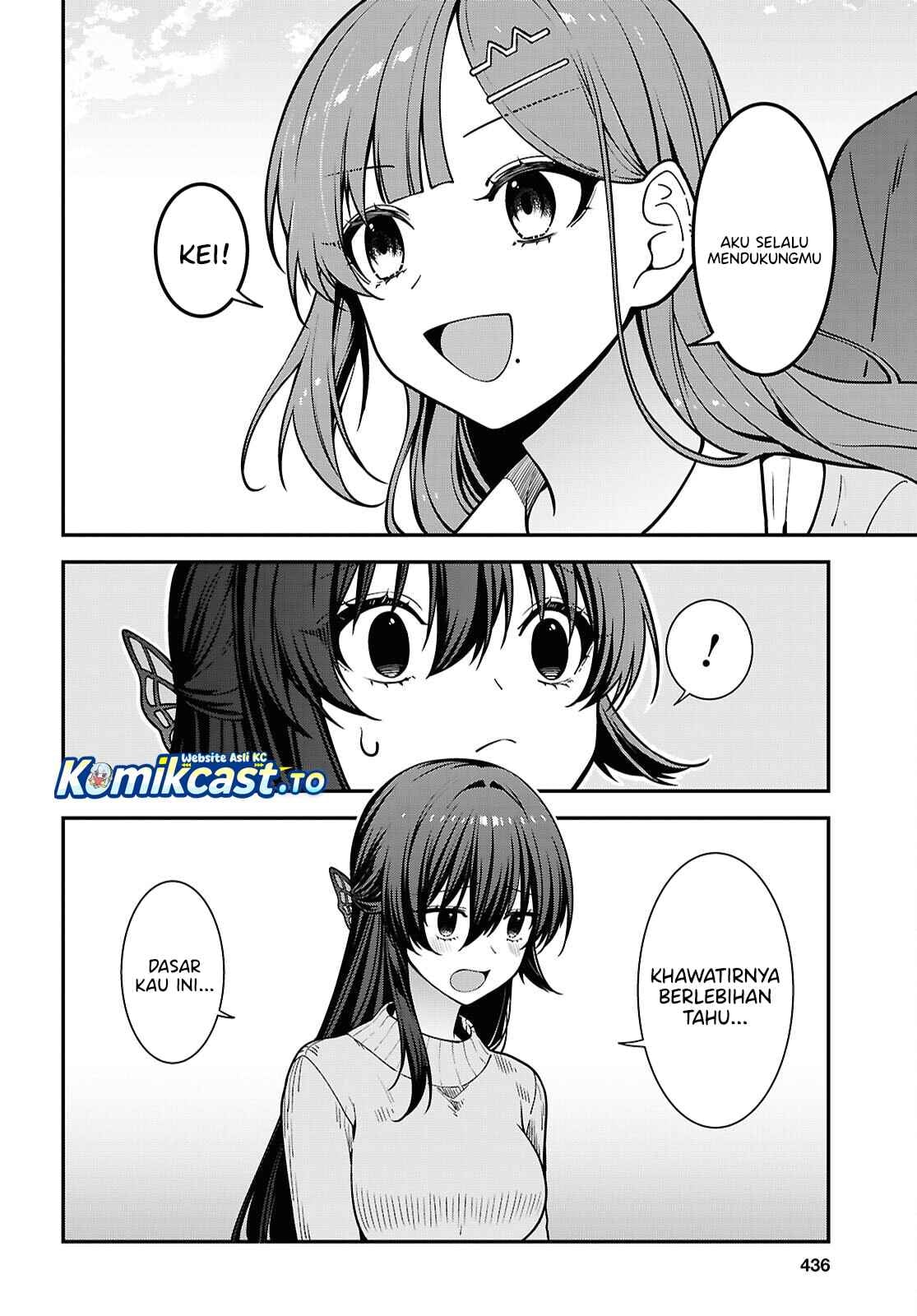 Tonari no Seki no Yankee Shimizu-san ga Kami o Kuroku Sometekita Chapter 21 - Page 23