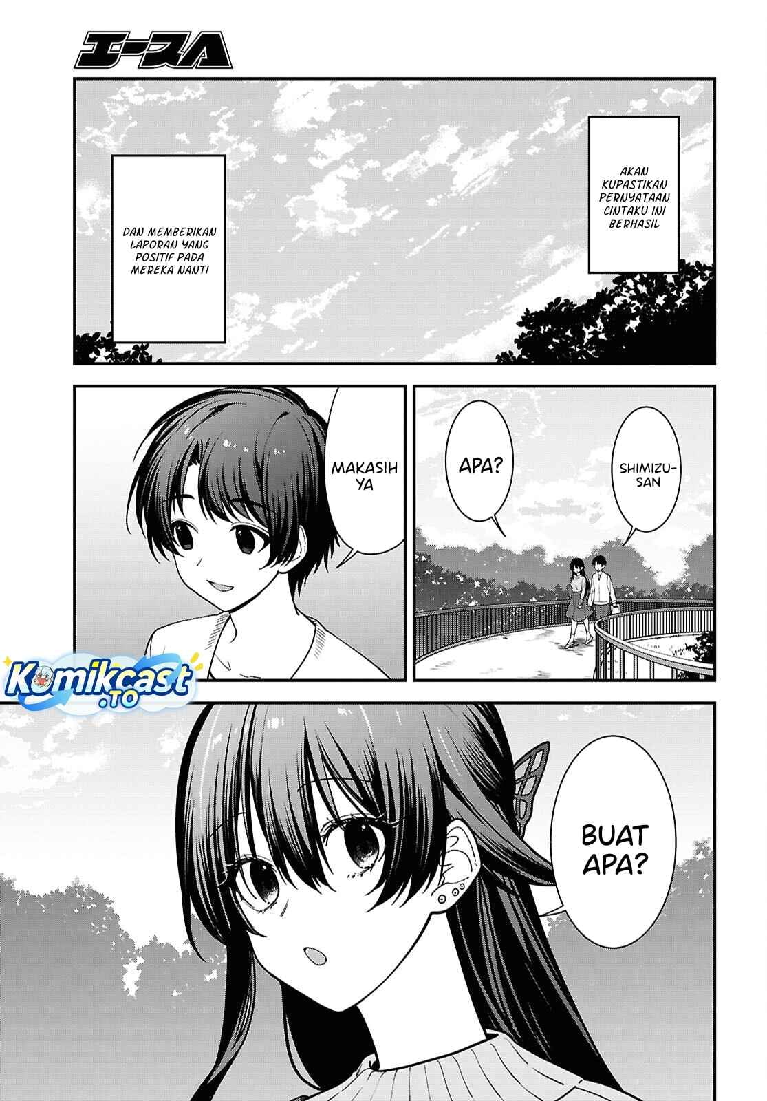 Tonari no Seki no Yankee Shimizu-san ga Kami o Kuroku Sometekita Chapter 21 - Page 26