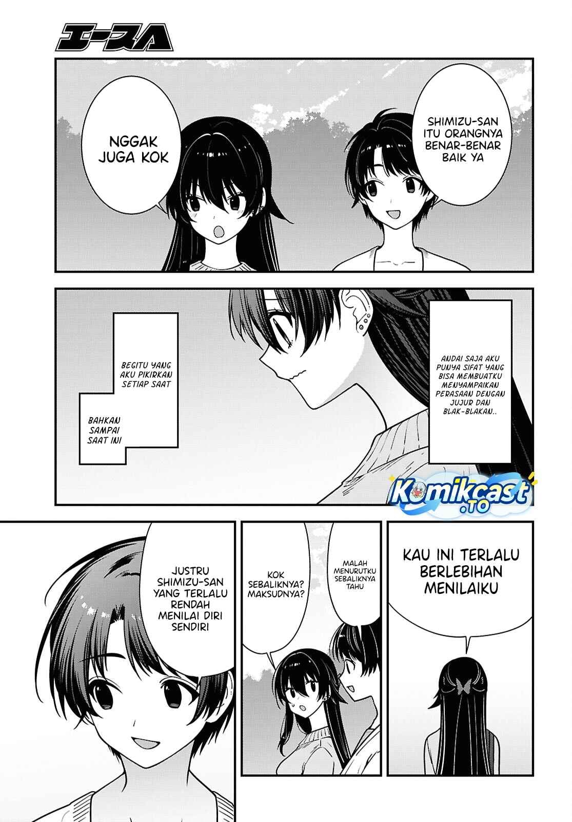 Tonari no Seki no Yankee Shimizu-san ga Kami o Kuroku Sometekita Chapter 21 - Page 28