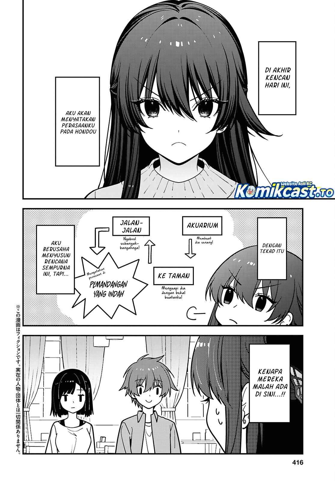 Tonari no Seki no Yankee Shimizu-san ga Kami o Kuroku Sometekita Chapter 21 - Page 3