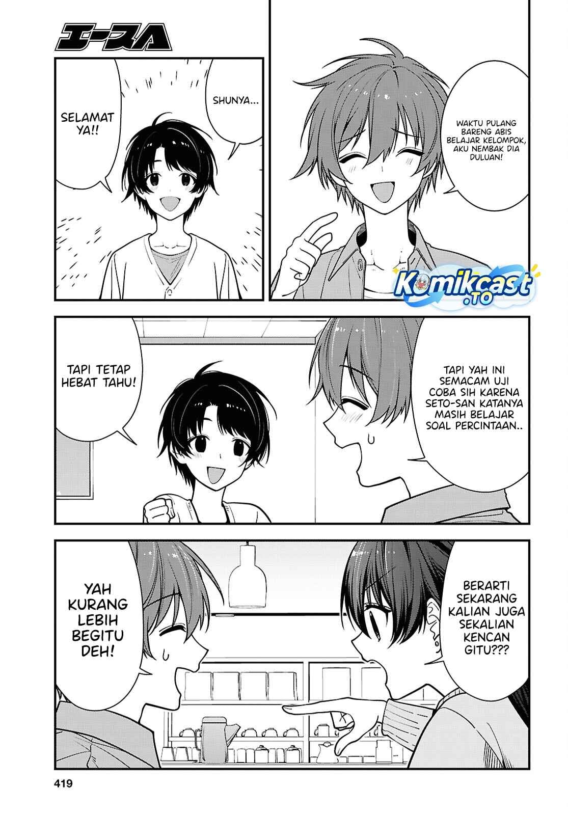 Tonari no Seki no Yankee Shimizu-san ga Kami o Kuroku Sometekita Chapter 21 - Page 6