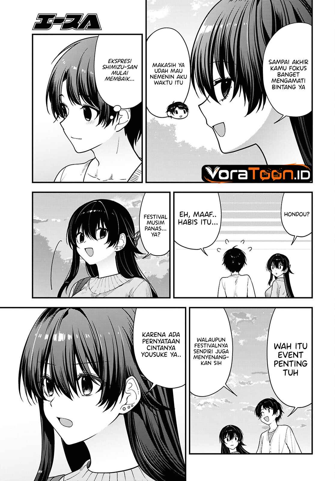 Tonari no Seki no Yankee Shimizu-san ga Kami o Kuroku Sometekita Chapter 22 - Page 10