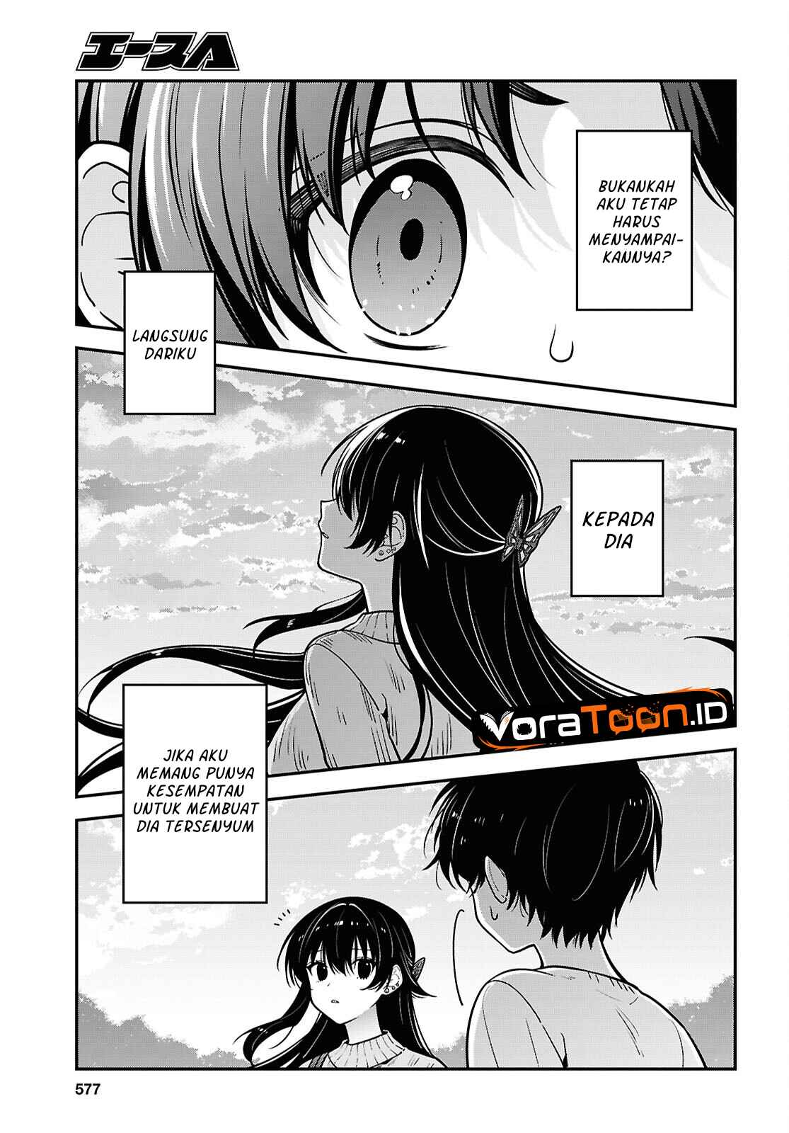 Tonari no Seki no Yankee Shimizu-san ga Kami o Kuroku Sometekita Chapter 22 - Page 14