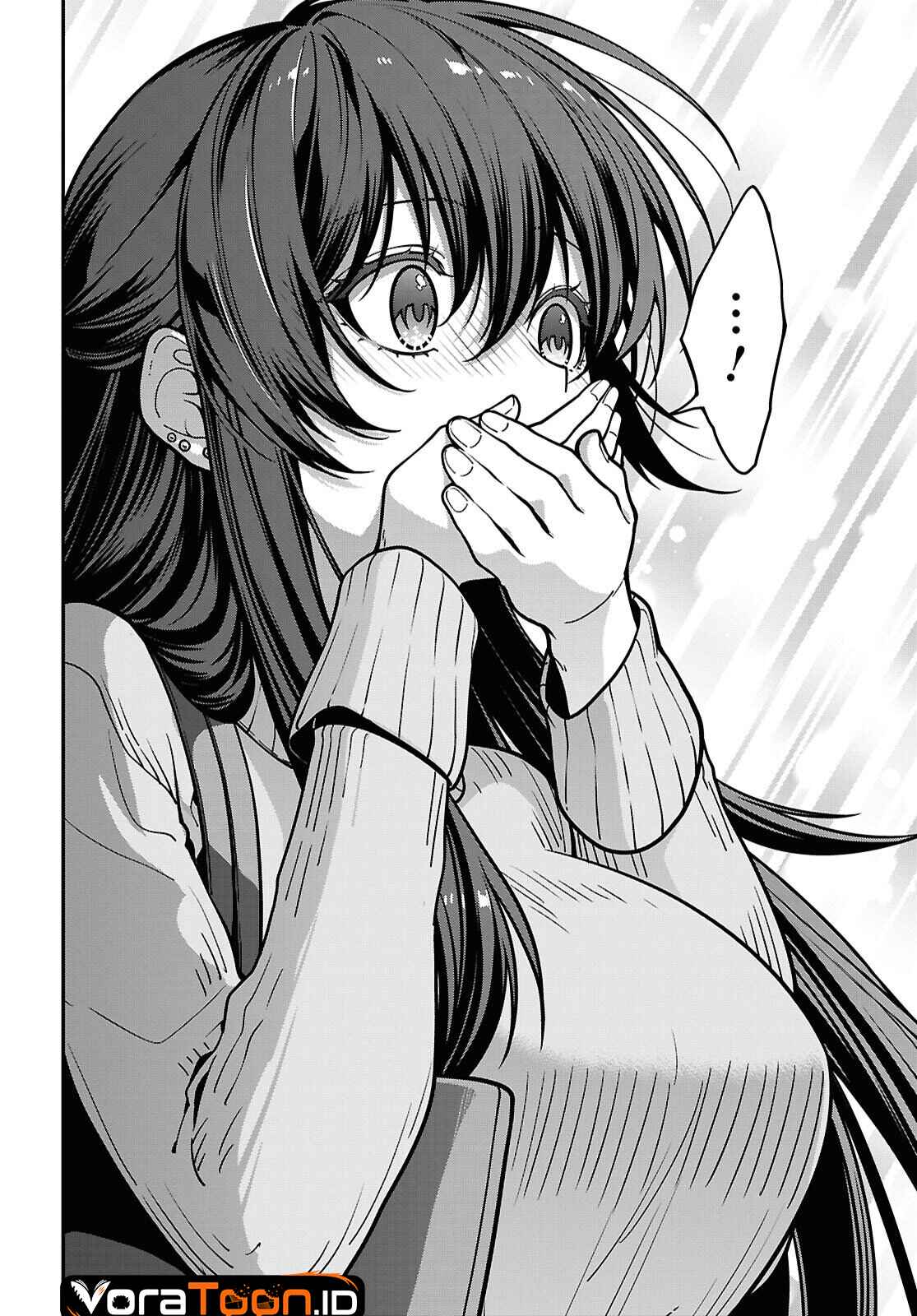 Tonari no Seki no Yankee Shimizu-san ga Kami o Kuroku Sometekita Chapter 22 - Page 18