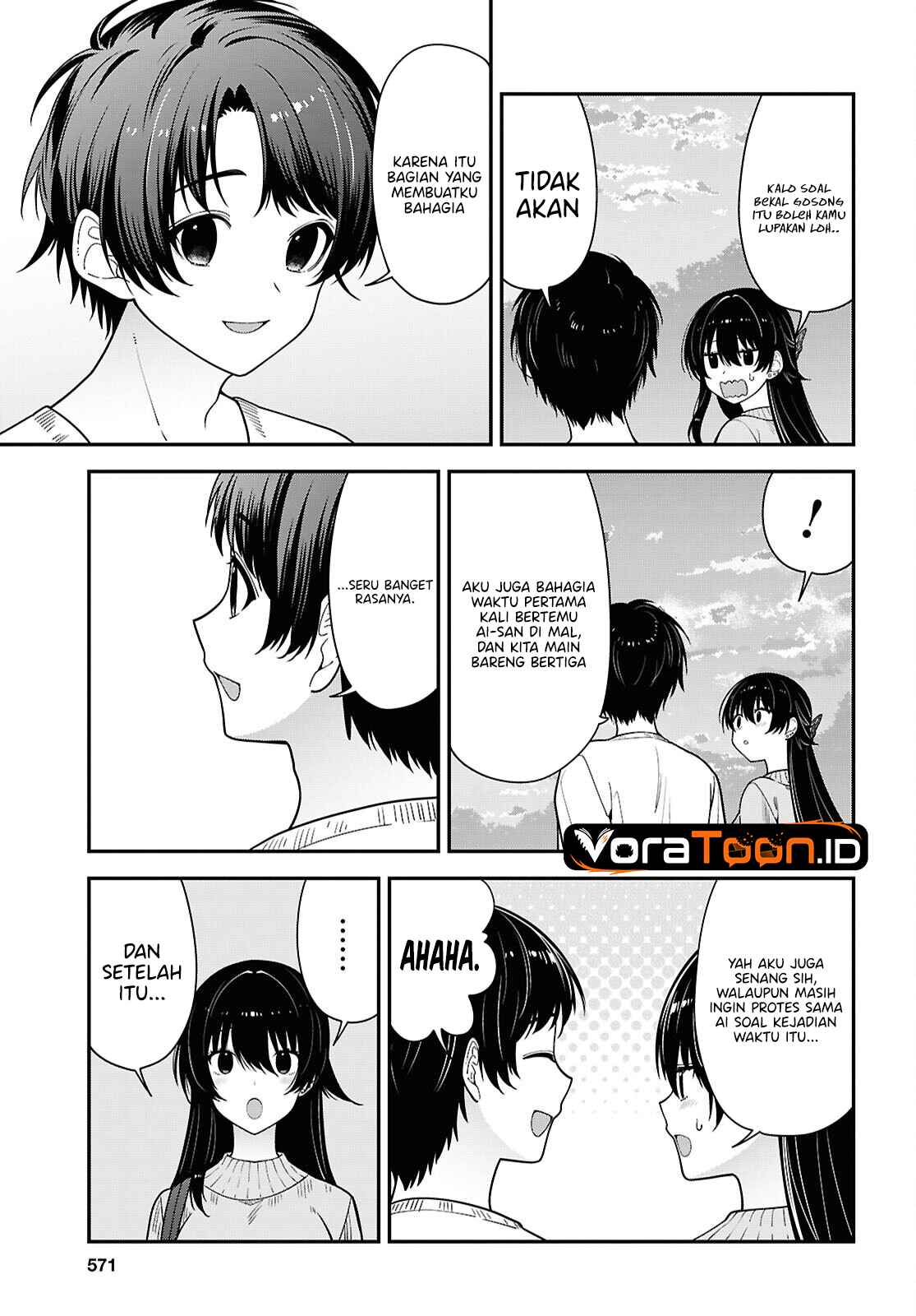 Tonari no Seki no Yankee Shimizu-san ga Kami o Kuroku Sometekita Chapter 22 - Page 8