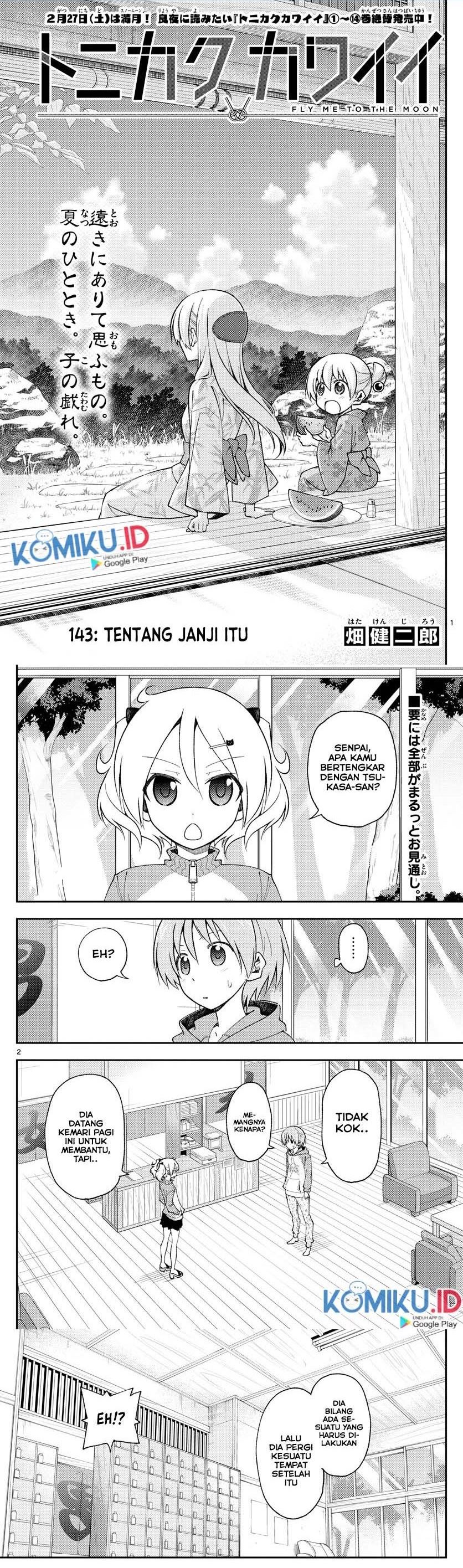 Baca Fly Me To The Moon (Tonikaku Kawaii II) - Chapter 143 halaman 1