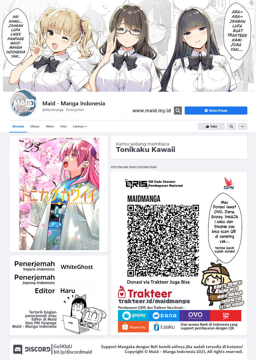 Baca Fly Me To The Moon (Tonikaku Kawaii II) - Chapter 182 halaman 2
